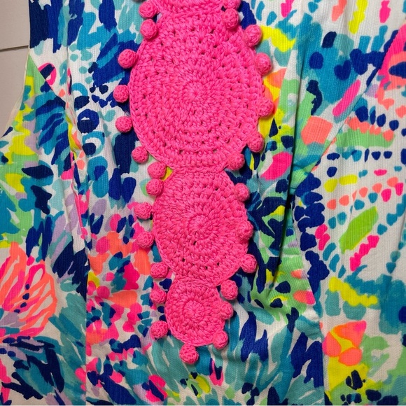 Lilly Pulitzer Adara Sleeveless “Dive In” Shift Dress Womens Size 0 - Picture 3 of 8